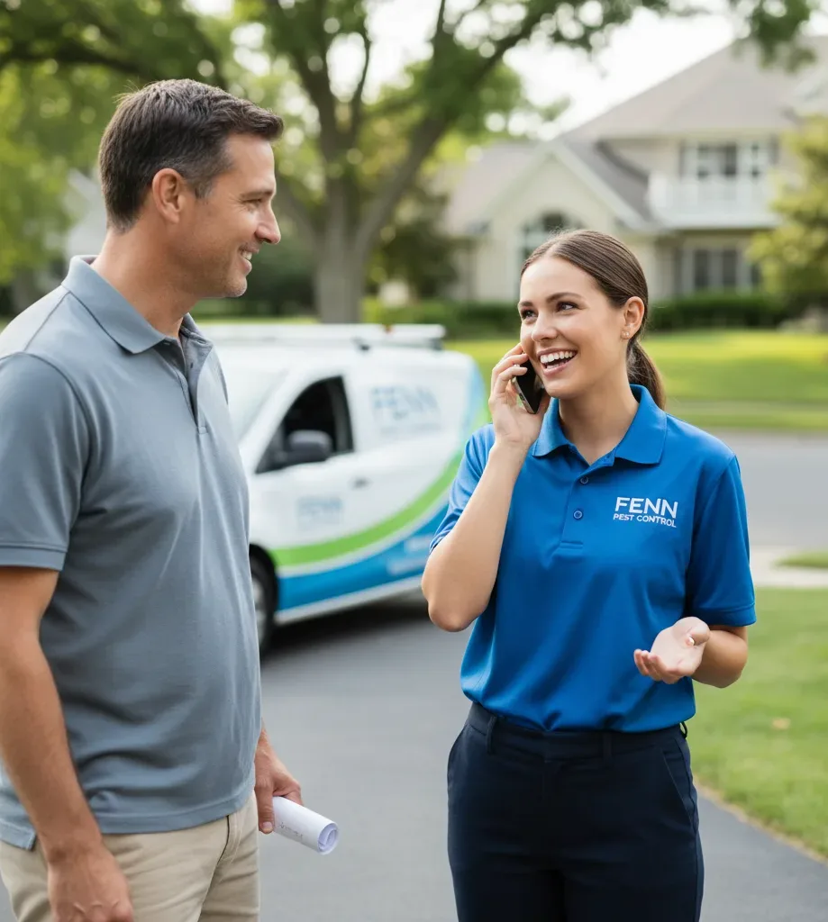 Fenn Pest Control customer support in Brier